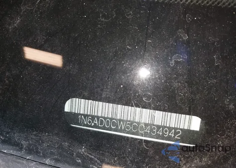 2012 Nissan Frontier Sv z USA, uszkodzony, nr VIN 1N6AD0CW5CC434942